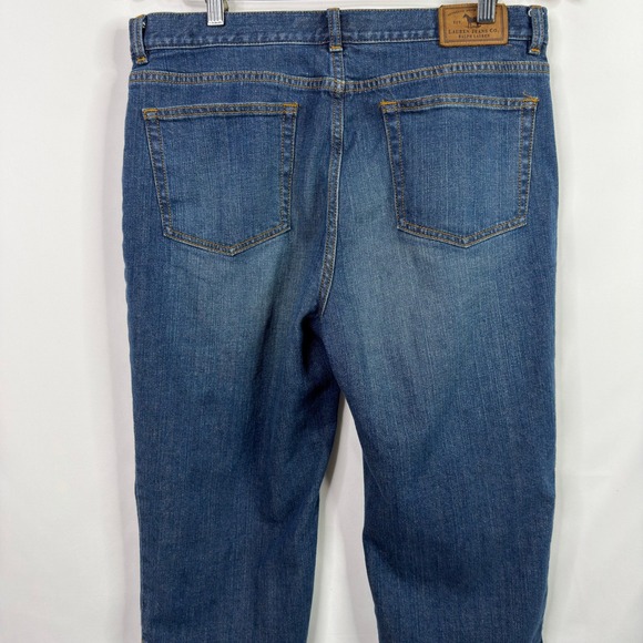 Lauren Jeans Co. Cropped Capri Jeans Women 12P Blue - Picture 5 of 8